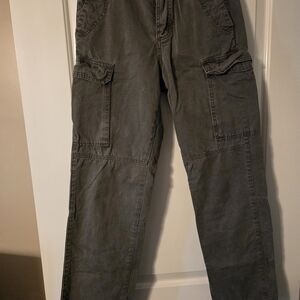 One Teaspoon Dark Gray Cargo Pants